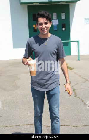 Abraham Rodriguez Jacqueline Scislowski seen in at Emerald Knights Comics and Games in Los Angeles, California Featuring: Abraham Rodriguez Where: Los Angeles, California, United States When: 14 Aug 2021 Credit: Guillermo Proano/WENN Stock Photo