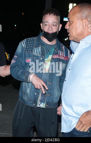 Celebrities out at Craig's restaurant in Los Angeles, California