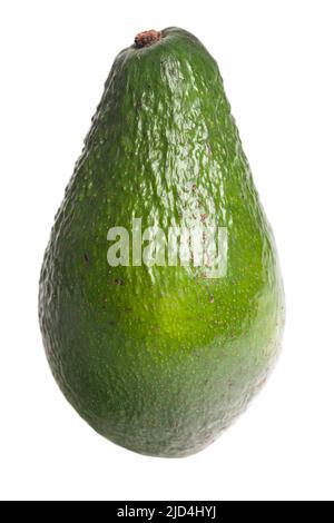 Fresh avocado isolated on white background. Fresh organic avocado Stock Photo