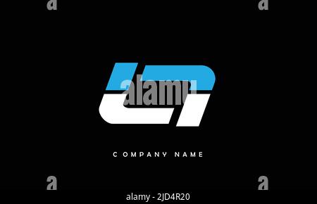 LT, TL Alphabets Letters Logo Monogram Stock Vector