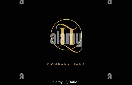 LT, TL Alphabets Letters Logo Monogram Stock Vector