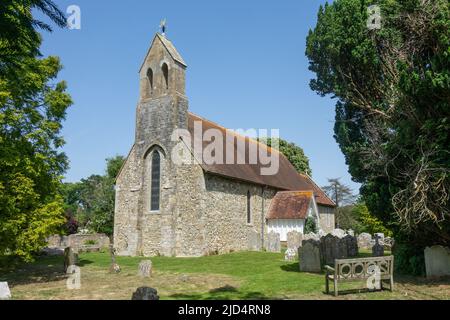 England, West Susses, Chidham church Stock Photo