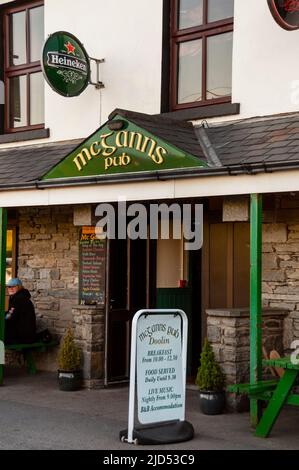 McGann's Pub in Doolin Ireland. Stock Photo