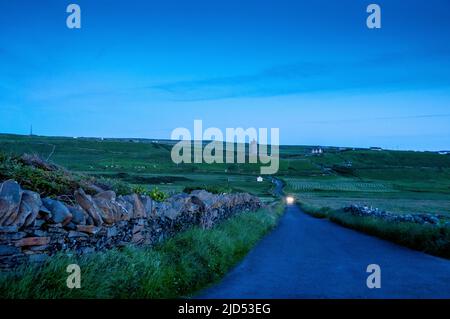 Doonagore Castle in Doolin, Ireland. Stock Photo