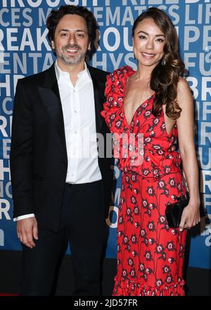 Mountain View, United States. 18th June, 2022. (FILE) Google Co-Founder Sergey Brin Files For Divorce From Nicole Shanahan. MOUNTAIN VIEW, SANTA CLARA, CALIFORNIA, USA - DECEMBER 03: President of Alphabet/Google Co-Founder Sergey Brin and girlfriend/American author Nicole Shanahan arrive at the 2018 Breakthrough Prize Ceremony held at the NASA Ames Research Center on December 3, 2017 in Mountain View, Santa Clara, California, United States. (Photo by Xavier Collin/Image Press Agency) Credit: Image Press Agency/Alamy Live News Stock Photo