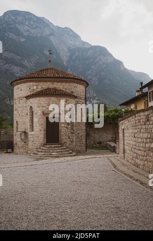 Italy, July 2022: view of the beautiful village of Venzone in the province of Udine in Friuli Venezia Giulia Stock Photo