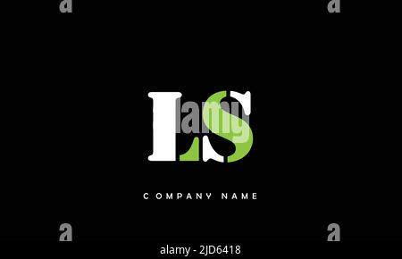 LS, SL Alphabets Letters Logo Monogram Stock Vector
