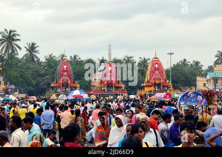 rathayatra festival puri odisha india Stock Photo