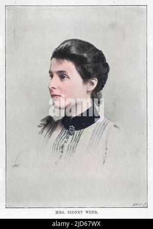 BEATRICE WEBB 1858 1943 economist and social theorist Stock