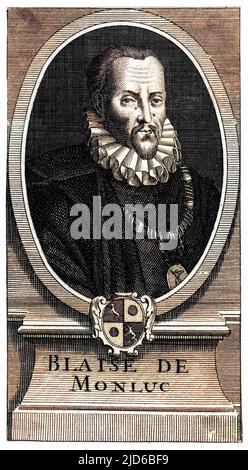 BLAISE, seigneur de MONTLUC French soldier and statesman, marechal de France Colourised version of : 10165633       Date: 1501 - 1577 Stock Photo