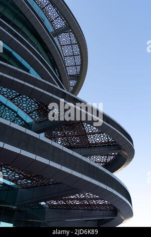 321 Museum, doha,qatar- june 06,2022 ; newly build sports museum in the aspire zone,doha, qatar. Stock Photo