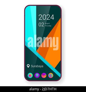 redesign home screen user interface Stock Vector Image & Art - Alamy