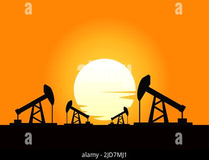 oil pump icon vector illustration Stock Vector