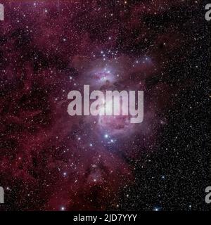 Messier 42, the Orion Nebula Stock Photo - Alamy