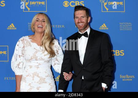 June 18, 2022, Pasadena, CA, USA: LOS ANGELES - MAY 18:  Shae McGee, Syd McGee at the 49th Daytime Emmys - Creative Arts and Lifestyle Ceremony at Pasadena Convention Center on May 18, 2022 in Pasadena, CA (Credit Image: © Kay Blake/ZUMA Press Wire) Stock Photo