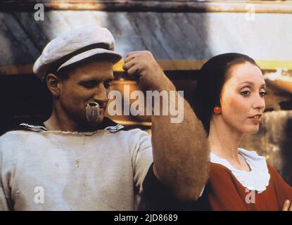 WILLIAMS,DUVALL, POPEYE, 1980, Stock Photo