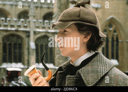 NICHOLAS ROWE, YOUNG SHERLOCK HOLMES, 1985, Stock Photo