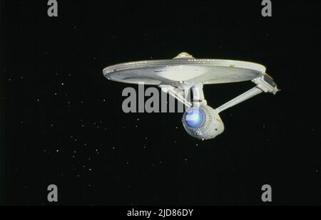 USS ENTERPRISE NCC-1701-A, STAR TREK IV: THE VOYAGE HOME, 1986, Stock Photo