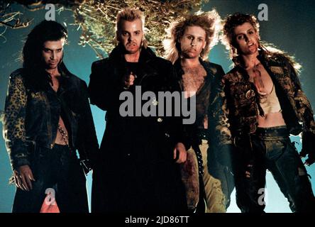 WIRTH,SUTHERLAND,MCCARTER,WINTER, THE LOST BOYS, 1987, Stock Photo