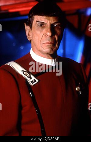 LEONARD NIMOY, STAR TREK V: THE FINAL FRONTIER, 1989, Stock Photo