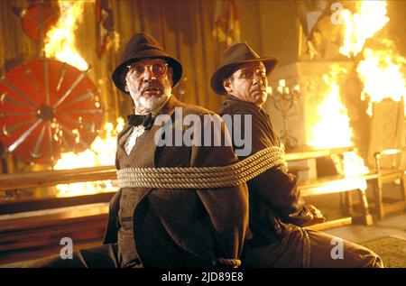 CONNERY,FORD, INDIANA JONES AND THE LAST CRUSADE, 1989, Stock Photo