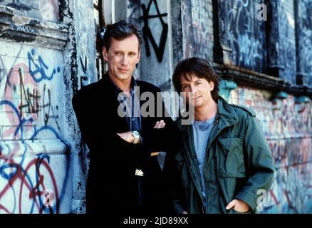 WOODS,FOX, THE HARD WAY, 1991 Stock Photo