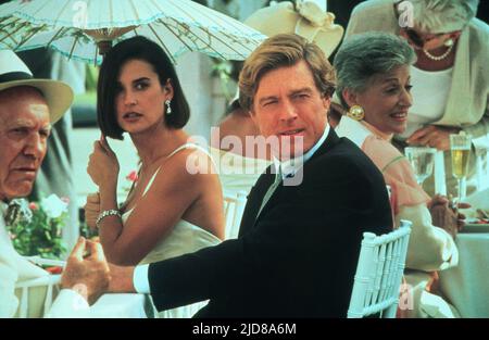 MOORE,REDFORD, INDECENT PROPOSAL, 1993 Stock Photo