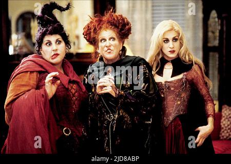 NAJIMY,MIDLER,PARKER, HOCUS POCUS, 1993 Stock Photo