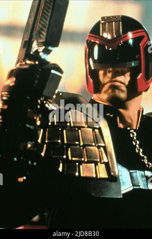 SYLVESTER STALLONE, JUDGE DREDD, 1995 Stock Photo