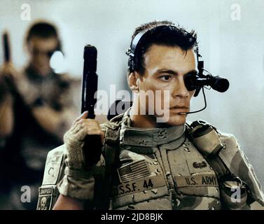 JEAN-CLAUDE VAN DAMME, UNIVERSAL SOLDIER, 1992 Stock Photo