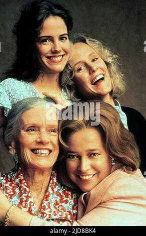 PARKER,MASTERSON,TANDY,BATES, FRIED GREEN TOMATOES AT THE WHISTLE STOP CAFE, 1991 Stock Photo