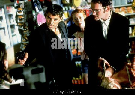 CLOONEY,MCNEAL,TARANTINO, FROM DUSK TILL DAWN, 1996 Stock Photo