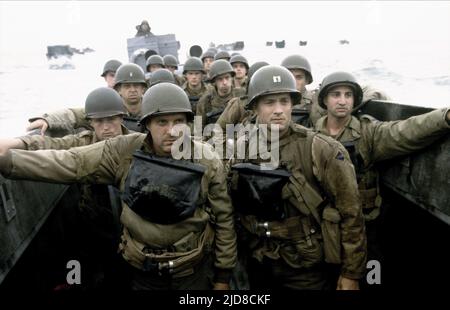 SIZEMORE,HANKS, SAVING PRIVATE RYAN, 1998 Stock Photo