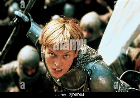 MILLA JOVOVICH, THE MESSENGER: THE STORY OF JOAN OF ARC, 1999 Stock Photo