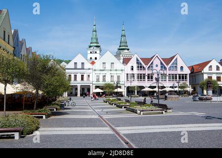 Main Square in Zilina, Slovakia
