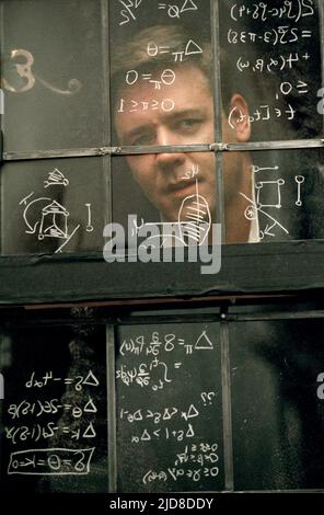 RUSSELL CROWE, A BEAUTIFUL MIND, 2001, Stock Photo