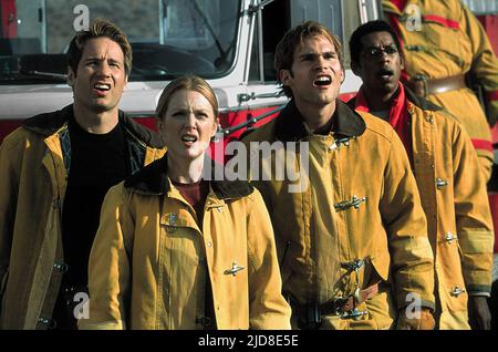 DUCHOVNY,MOORE,SCOTT,JONES, EVOLUTION, 2001, Stock Photo