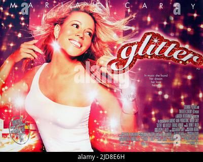 MARIAH CAREY FILM POSTER, GLITTER, 2001 Stock Photo - Alamy