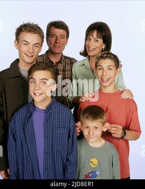 MASTERSON,MUNIZ,CRANSTON,KACZMAREK,SULLIVAN,BERFIELD, MALCOLM IN THE MIDDLE, 2000, Stock Photo