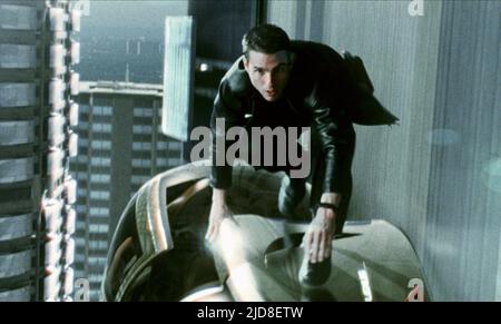 TOM CRUISE, MINORITY REPORT, 2002, Stock Photo