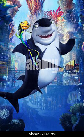 OSCAR,LENNY, SHARK TALE, 2004, Stock Photo