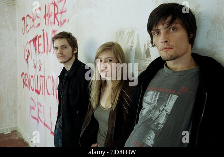 BRÜHL,JENTSCH,ERCEG, THE EDUKATORS, 2004, Stock Photo