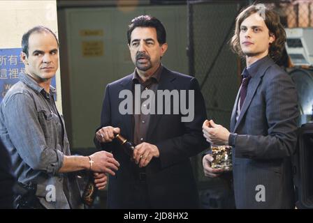 KELLY,MANTEGNA,GUBLER, CRIMINAL MINDS : SEASON 5, 2010, Stock Photo