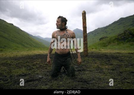 MADS MIKKELSEN, VALHALLA RISING, 2009, Stock Photo