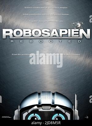 MOVIE POSTER, ROBOSAPIEN: REBOOTED, 2013, Stock Photo