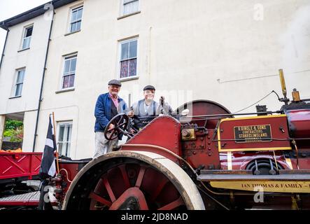 Murdoch Day 2022 takes place in Redruth Cornwall, William Murdoch, the Inventor, is famed for the innovation of the use of coal gas in lighting Stock Photo