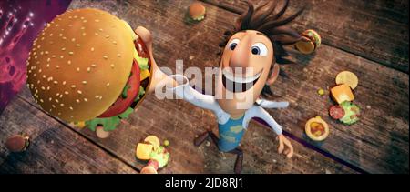 FLINT LOCKWOOD, CLOUDY WITH A CHANCE OF MEATBALLS, 2009, Stock Photo