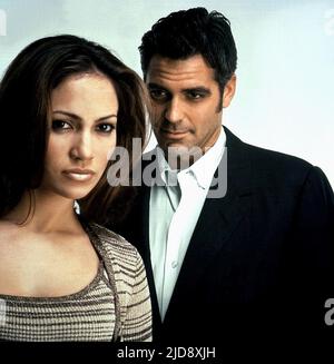 LOPEZ,CLOONEY, OUT OF SIGHT, 1998, Stock Photo