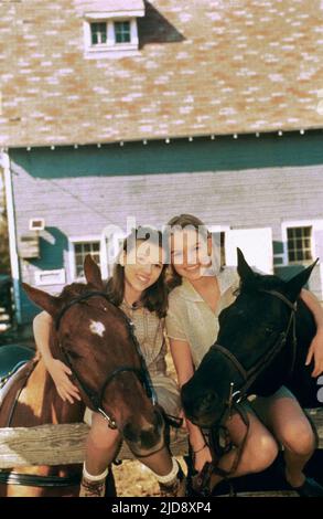 JOHANSSON,BOSWORTH, THE HORSE WHISPERER, 1998, Stock Photo