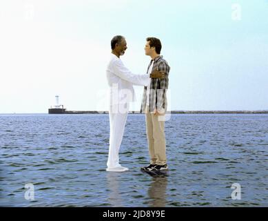 BRUCE ALMIGHTY MORGAN FREEMAN AND JIM CARREY DIRECTOR: TOM SHADYAC